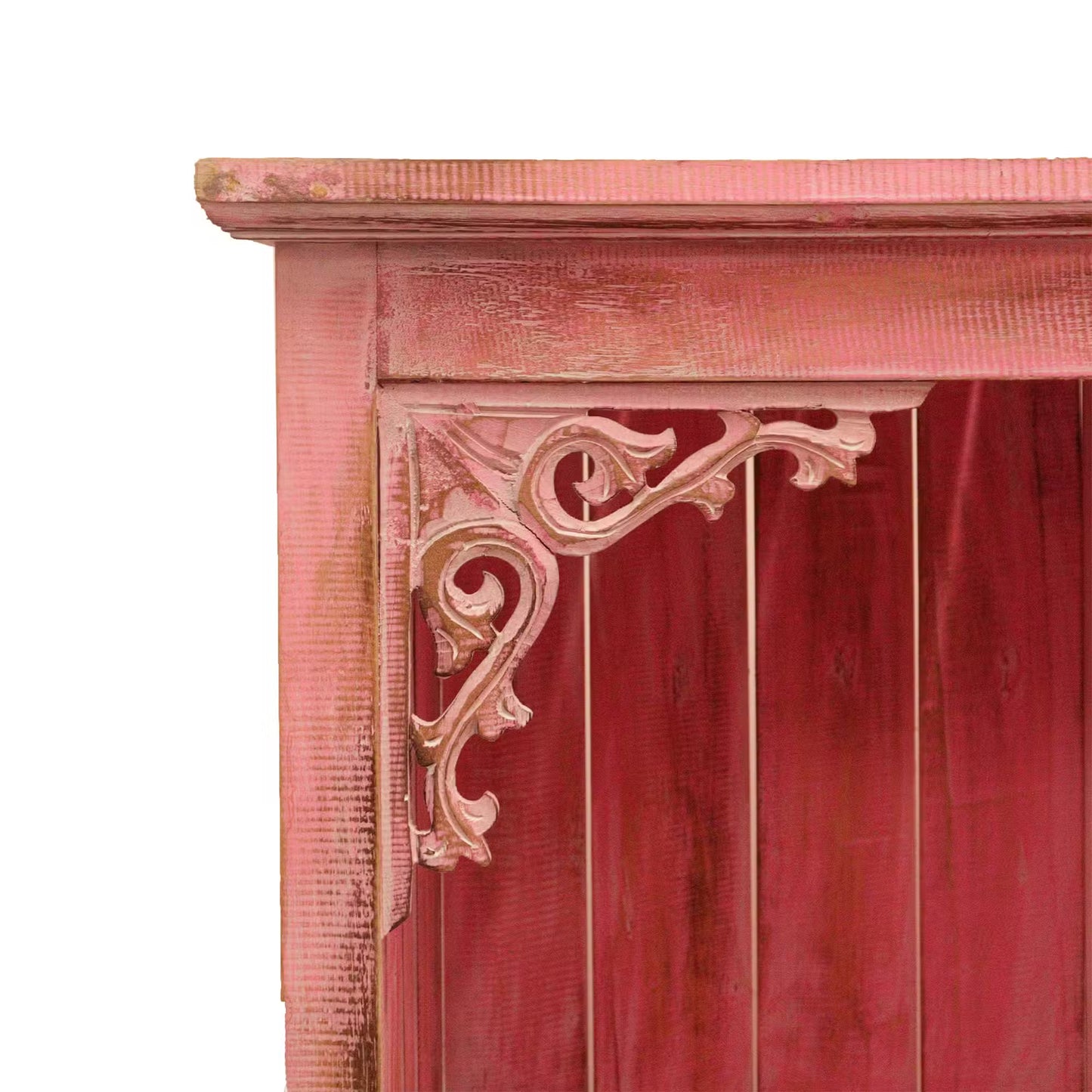 Albasia Bathroom Cabinet - Pink Wash