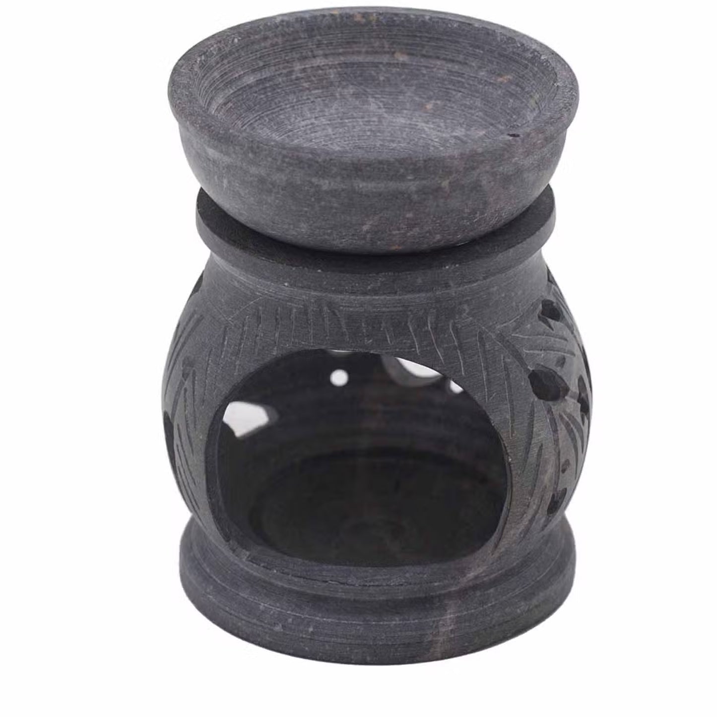 Small Soapstone Oil Burner 8cm