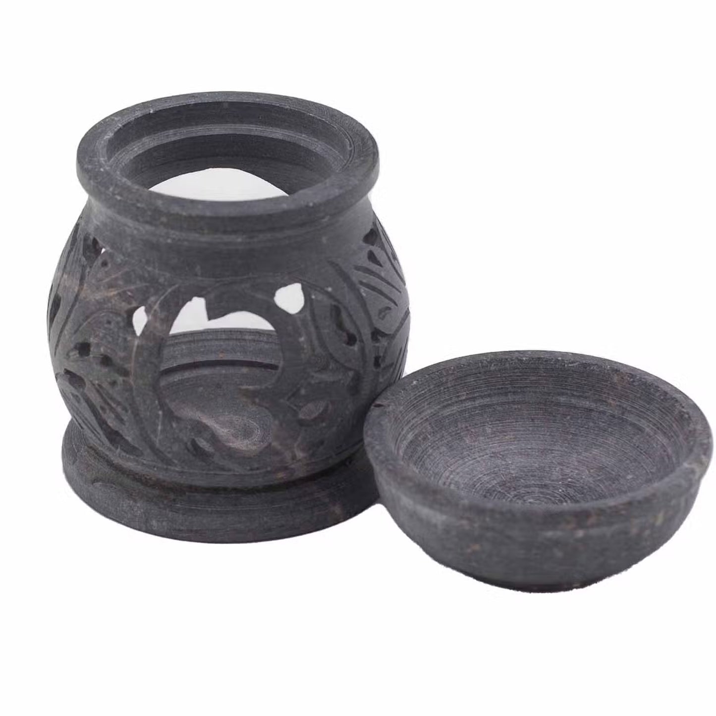 Small Soapstone Oil Burner 8cm