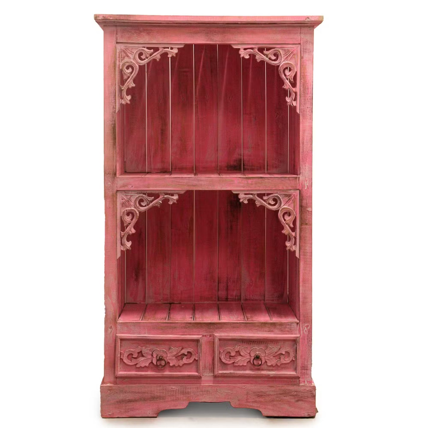 Albasia Bathroom Cabinet - Pink Wash
