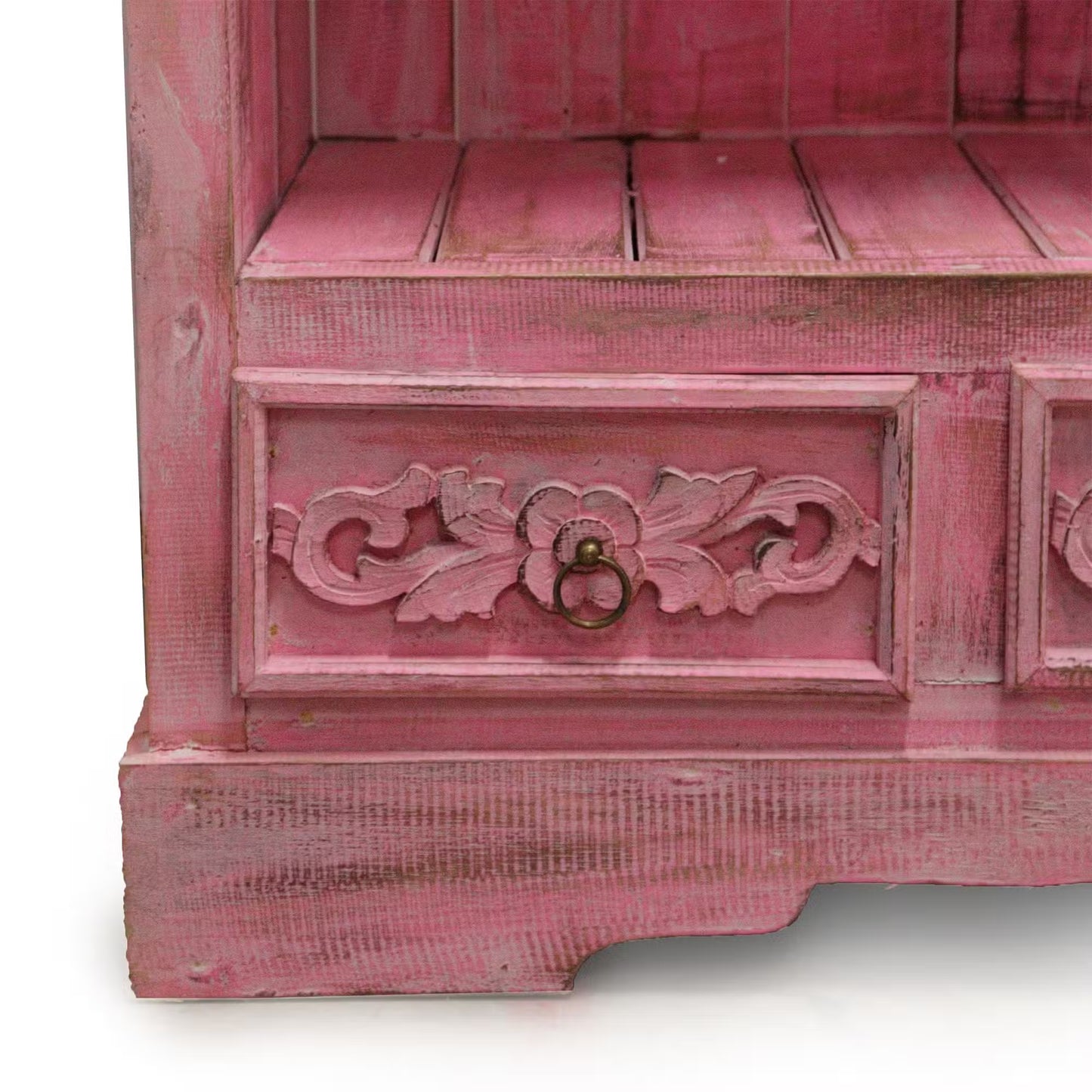 Albasia Bathroom Cabinet - Pink Wash